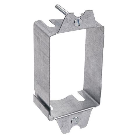 metal gang box extender|single gang outlet box extender.